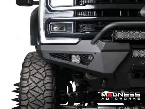 Ford Super Duty Front Bumper - Honeybadger w/ Top Hoop by ADD
